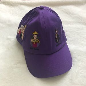 Disney Parks Villains Purple Baseball Hat